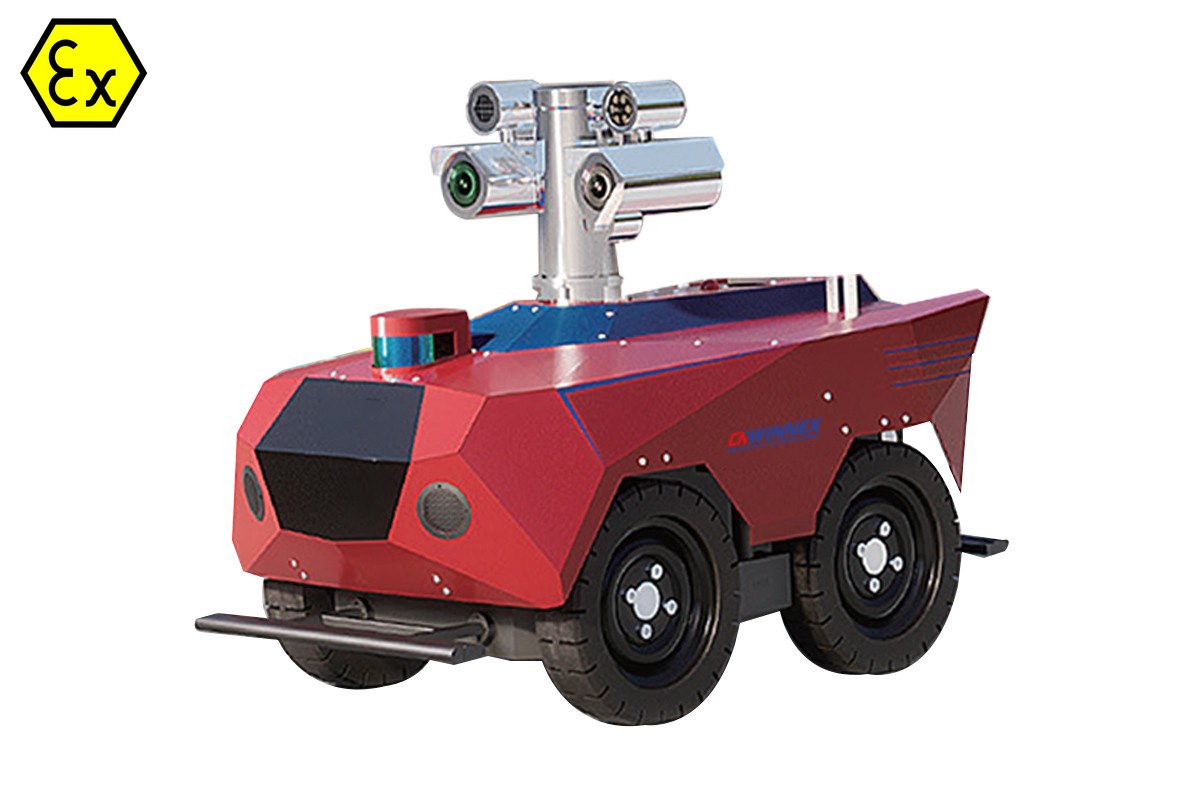 Explosion-Proof Wheeled Inspection Robot