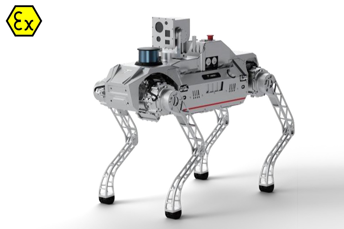 Explosion-Proof Quadruped Robot