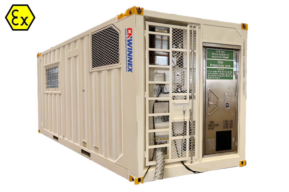 10FT Explosion-Proof Pressurized Offshore Cabin