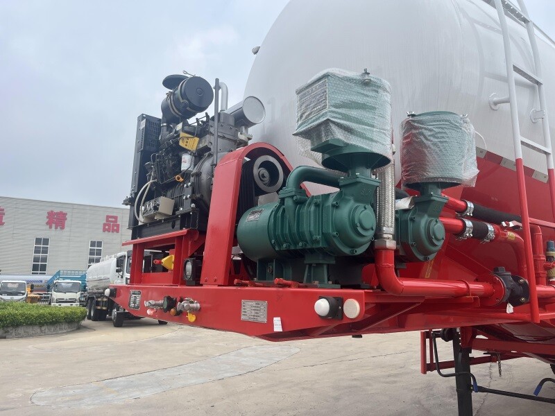60T Bulk Cement Tanker Semi Trailer