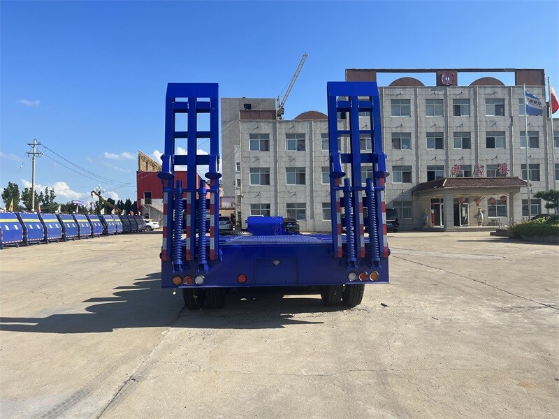 Low Bed Semi Trailer