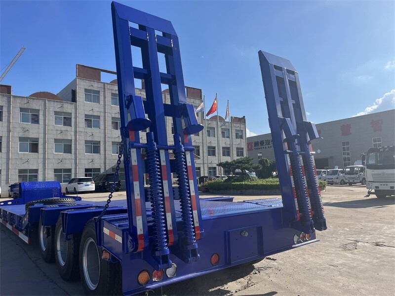 Low Bed Semi Trailer