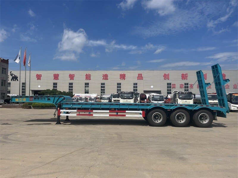 60T Low Bed Semi Trailer