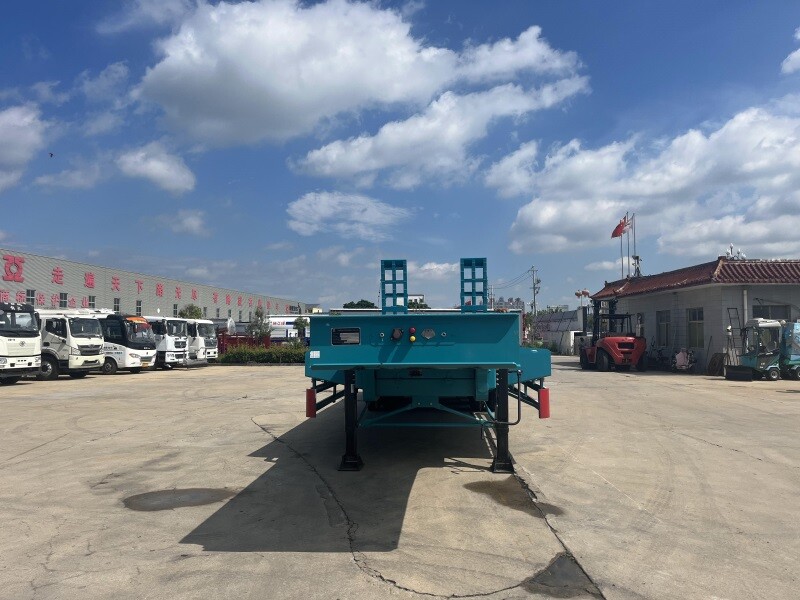 60T Low Bed Semi Trailer