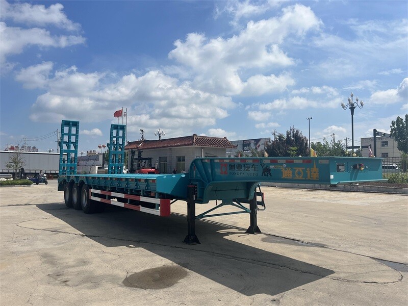 60T Low Bed Semi Trailer