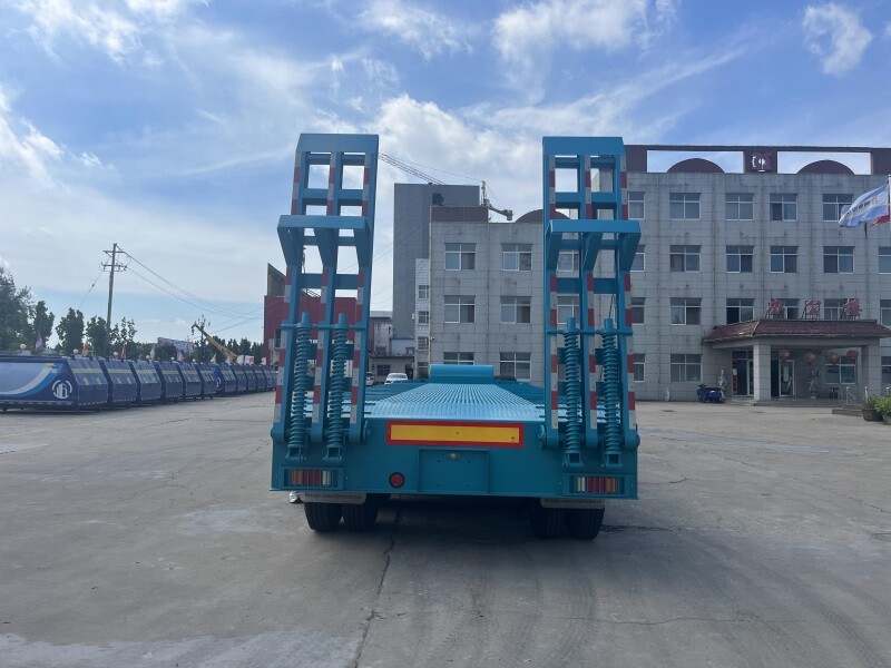 60T Low Bed Semi Trailer