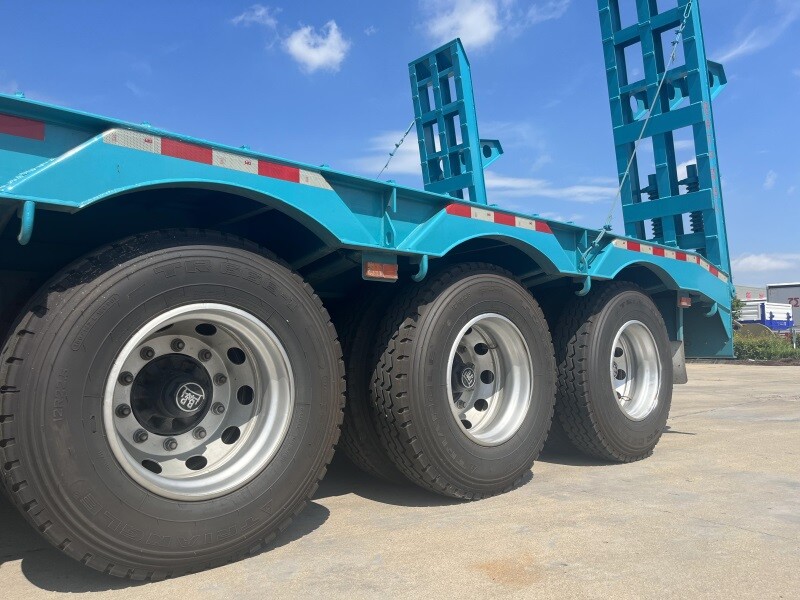 60T Low Bed Semi Trailer