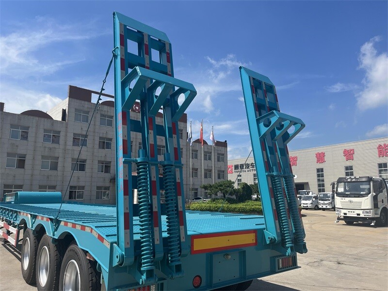 60T Low Bed Semi Trailer