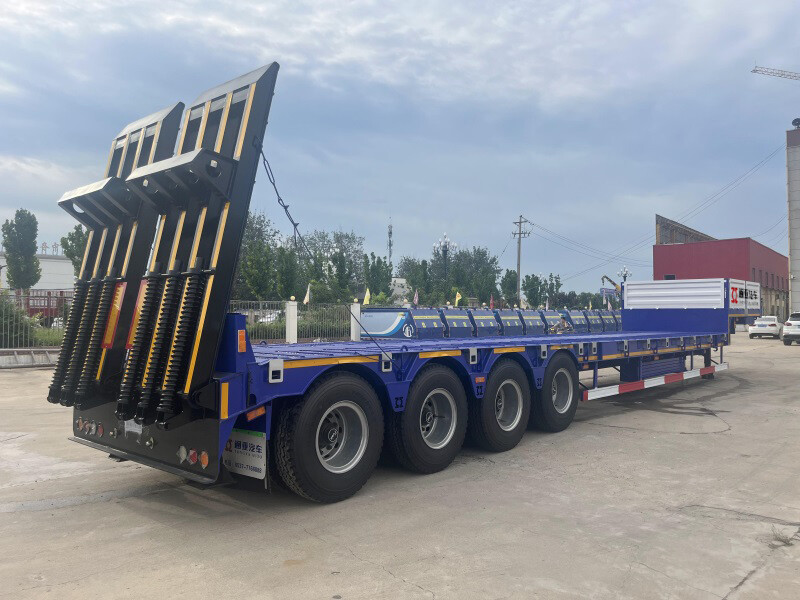 80T Low Bed Semi Trailer