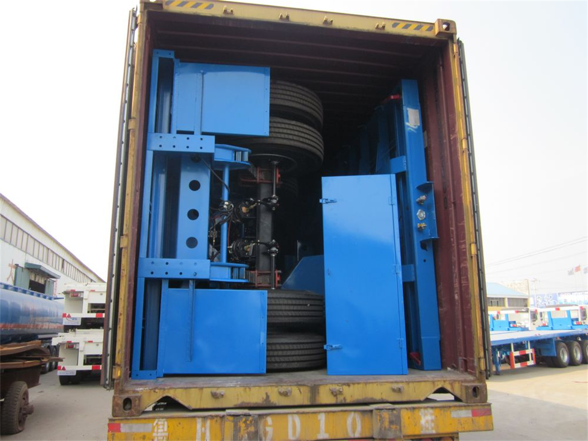 40ft flat bed semi trailer