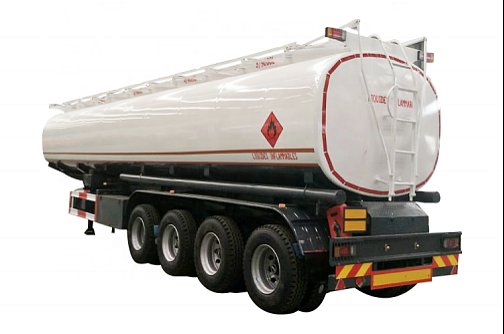 Tongya obtains export license Design and production of the first oil tanker semi-trailer for export