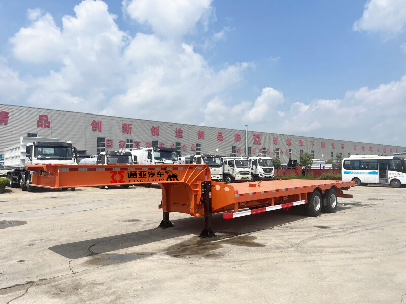 30T Low Bed Semi Trailer