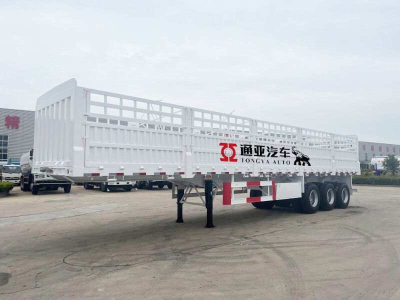 Fence Semi Trailer-It is mainly used for long-distance transportation