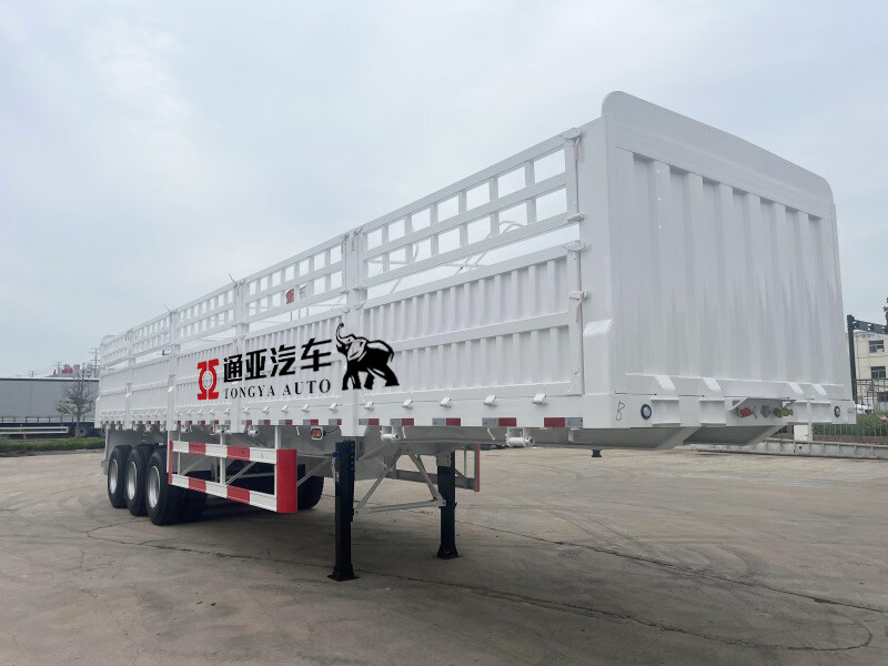 3axles Fence Semi Trailer