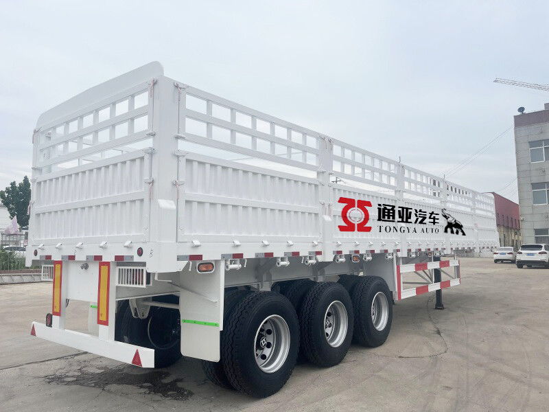 3axles Fence Semi Trailer