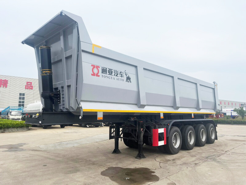 Tongya Automobile Co.,Ltd--Rear Dump Semi Trailer