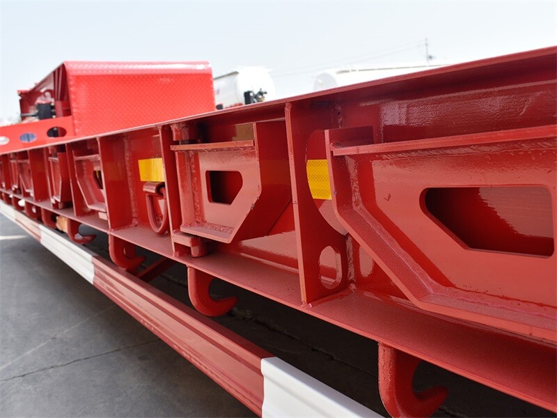 Low Loading Low Bed Semi Trailer