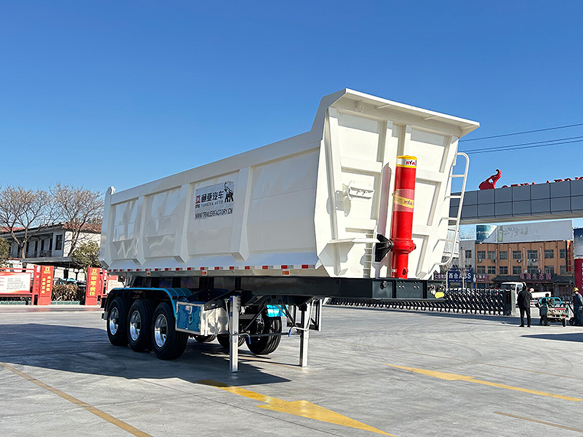 40T REAR DUMP SEMI TRAILER