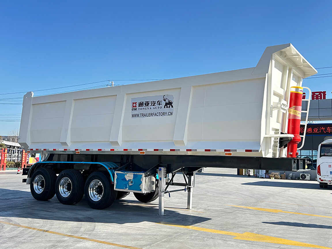 40T REAR DUMP SEMI TRAILER