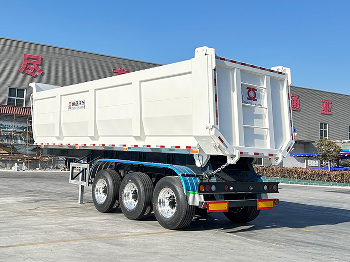 40T REAR DUMP SEMI TRAILER