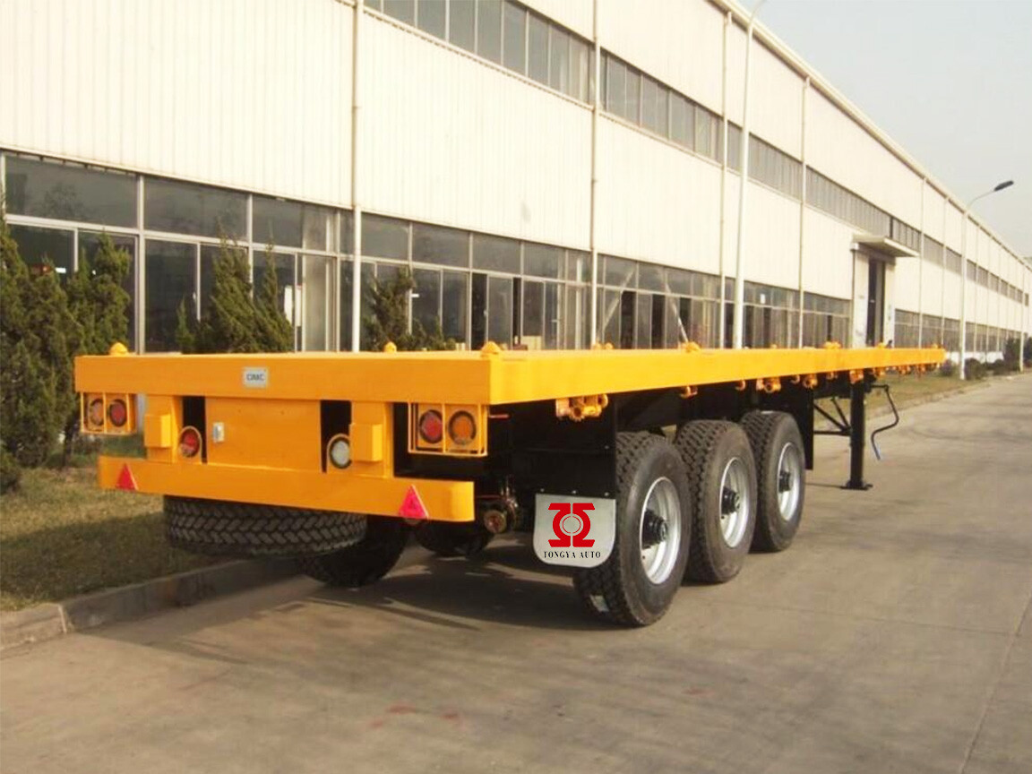 3 AXLE FLATBED SEMI TRAILER to Saudi Arabia