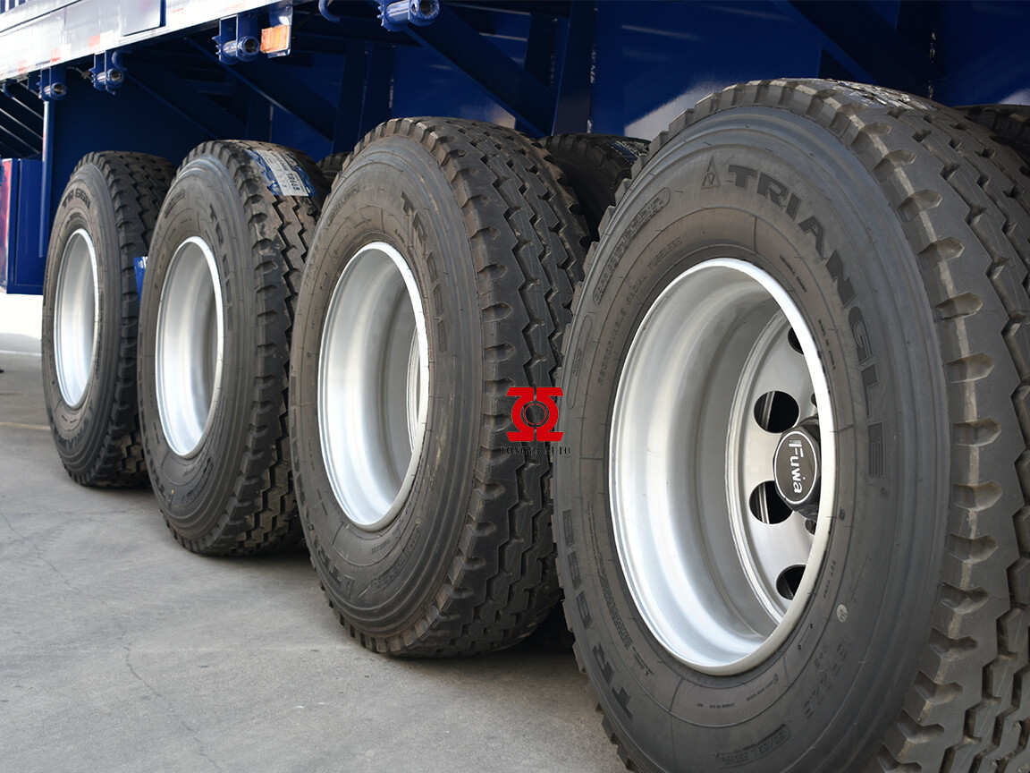 4 AXLE BULK CARGO TRANSPORT FENCE SEMI TRAILER