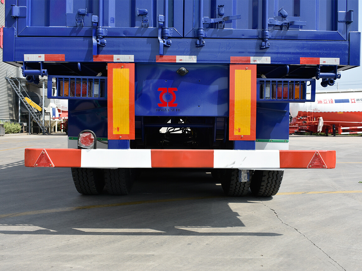 4 AXLE BULK CARGO TRANSPORT FENCE SEMI TRAILER