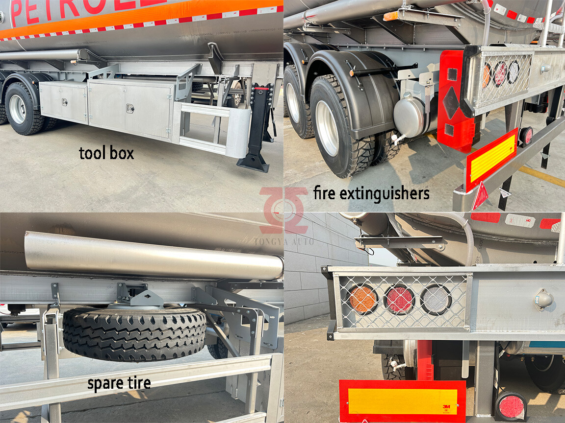 High Quality 40000kg Oil Tanker Semi Trailer