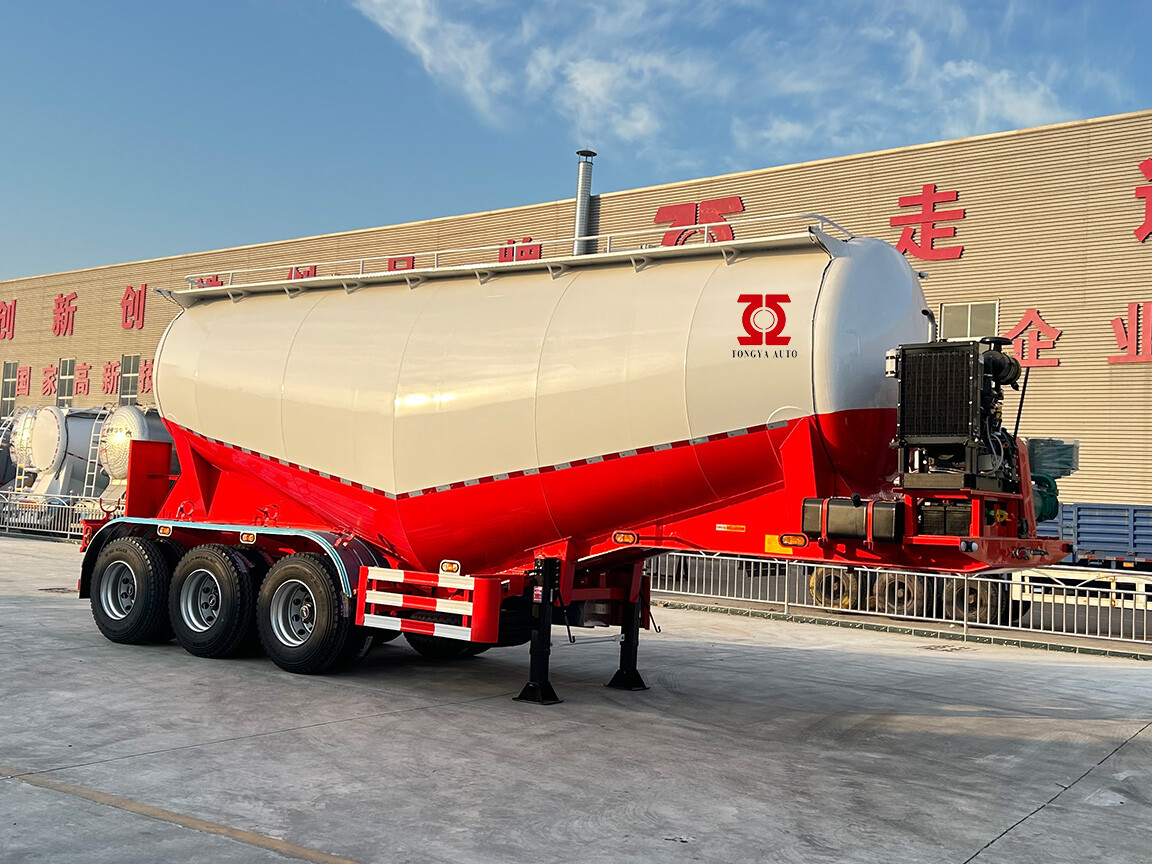 40T Bulk Cenemnt Tanker Semi Trailer with Diesel