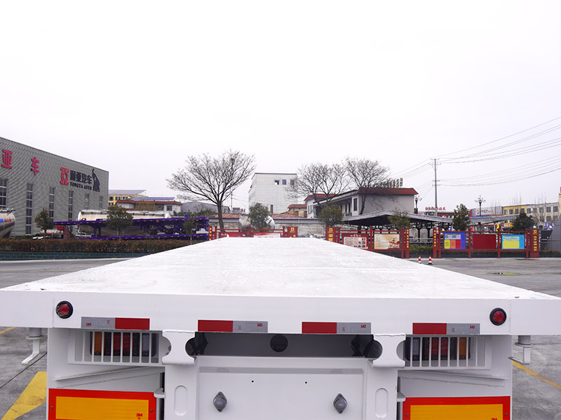 3 Axle Flatbed Semi Trailer