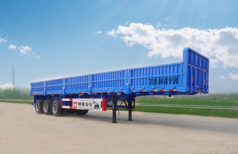 Side Wall Semi Trailer with Twist Lock-Transportation of bulk cargo and containers