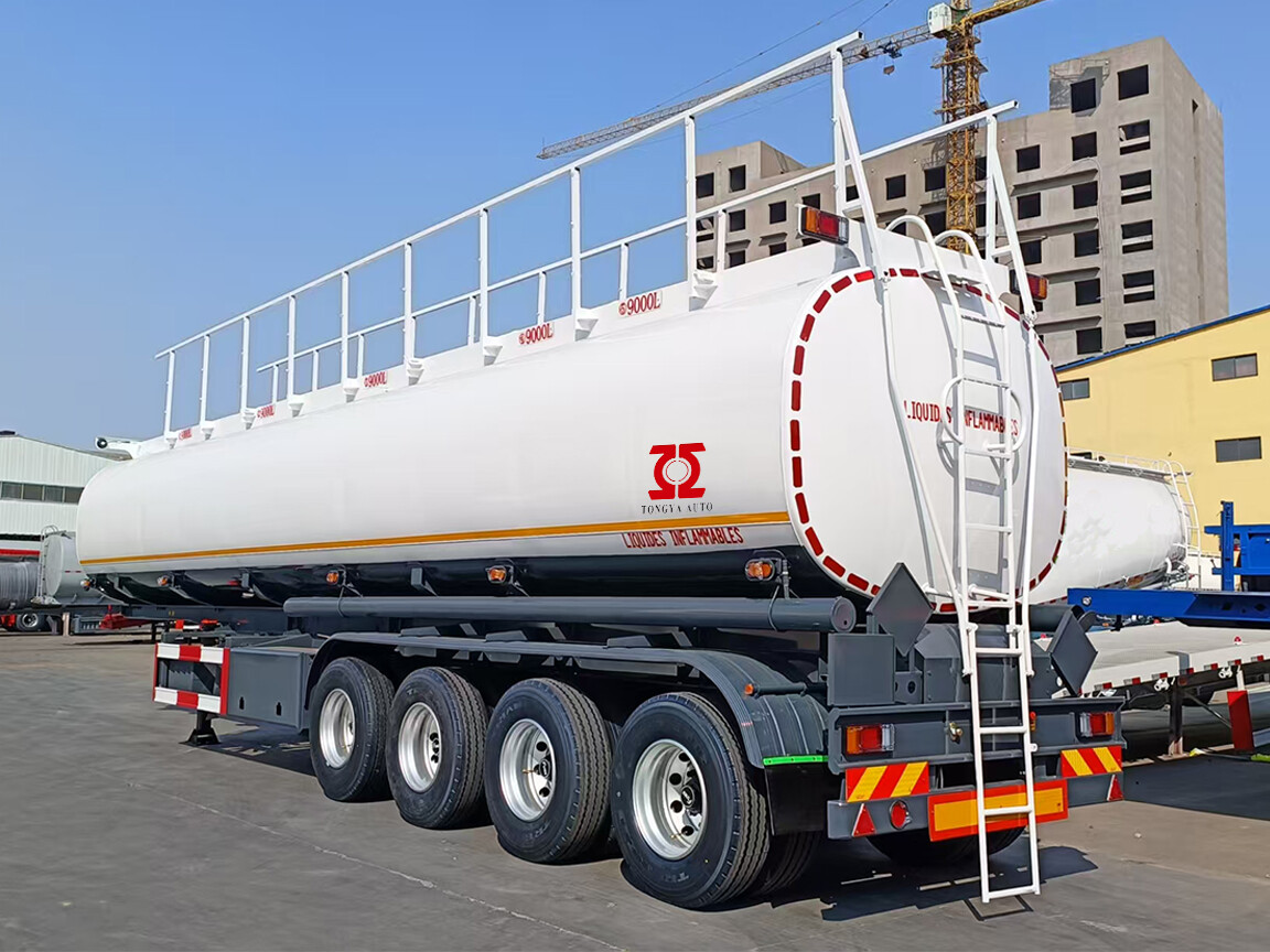 4 Axle Fuel Tanker Semi Trailer