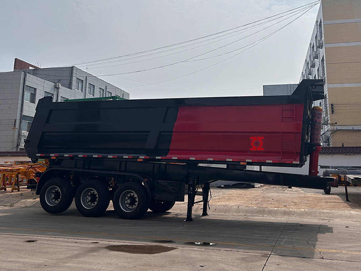 3 Axle Rear Dump Semi Trailer