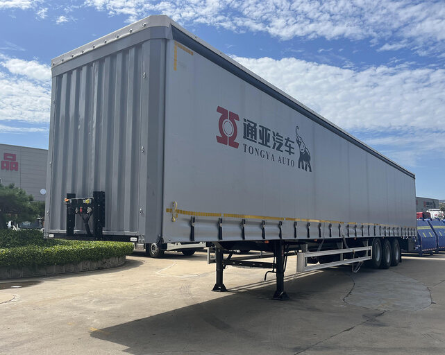 帘布半挂车 帘布半挂车