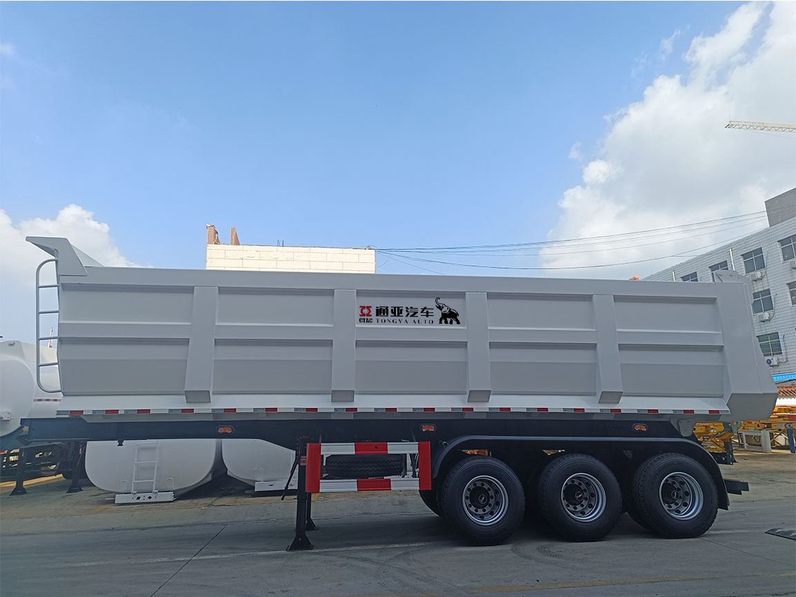 3 Axle Dump Semi Trailer for Sale