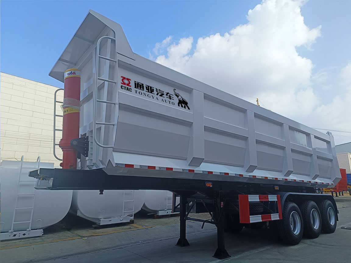 3 Axle Dump Semi Trailer for Sale