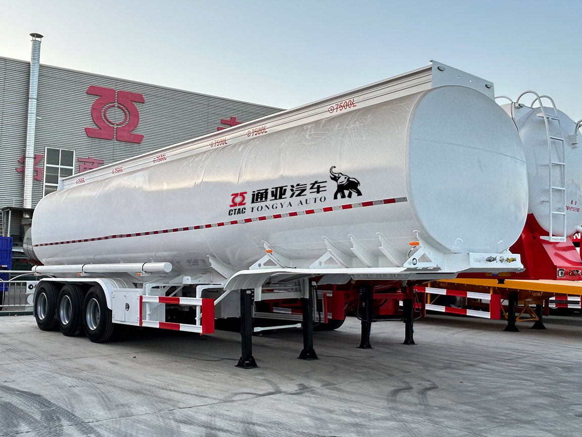 3 Axle Fuwa Oil Tanker Semi Trailer