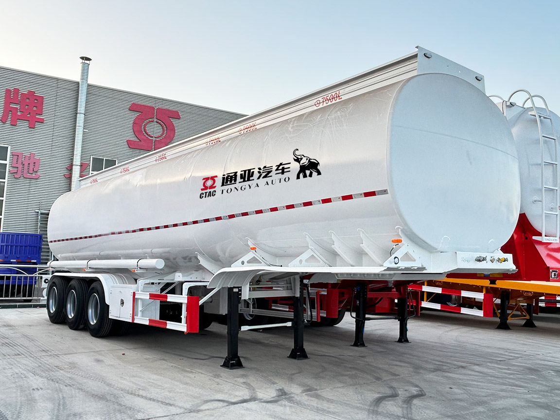 3 Axle Fuwa Oil Tanker Semi Trailer