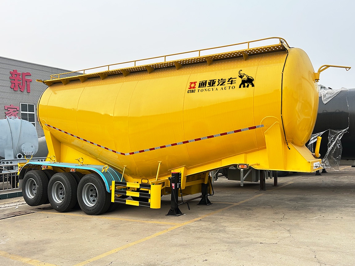 3 Axle Powder Tanker Semi Trailer for Sale