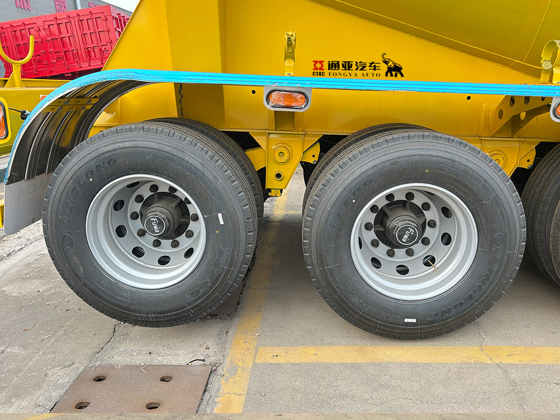 3 Axle Powder Tanker Semi Trailer for Sale