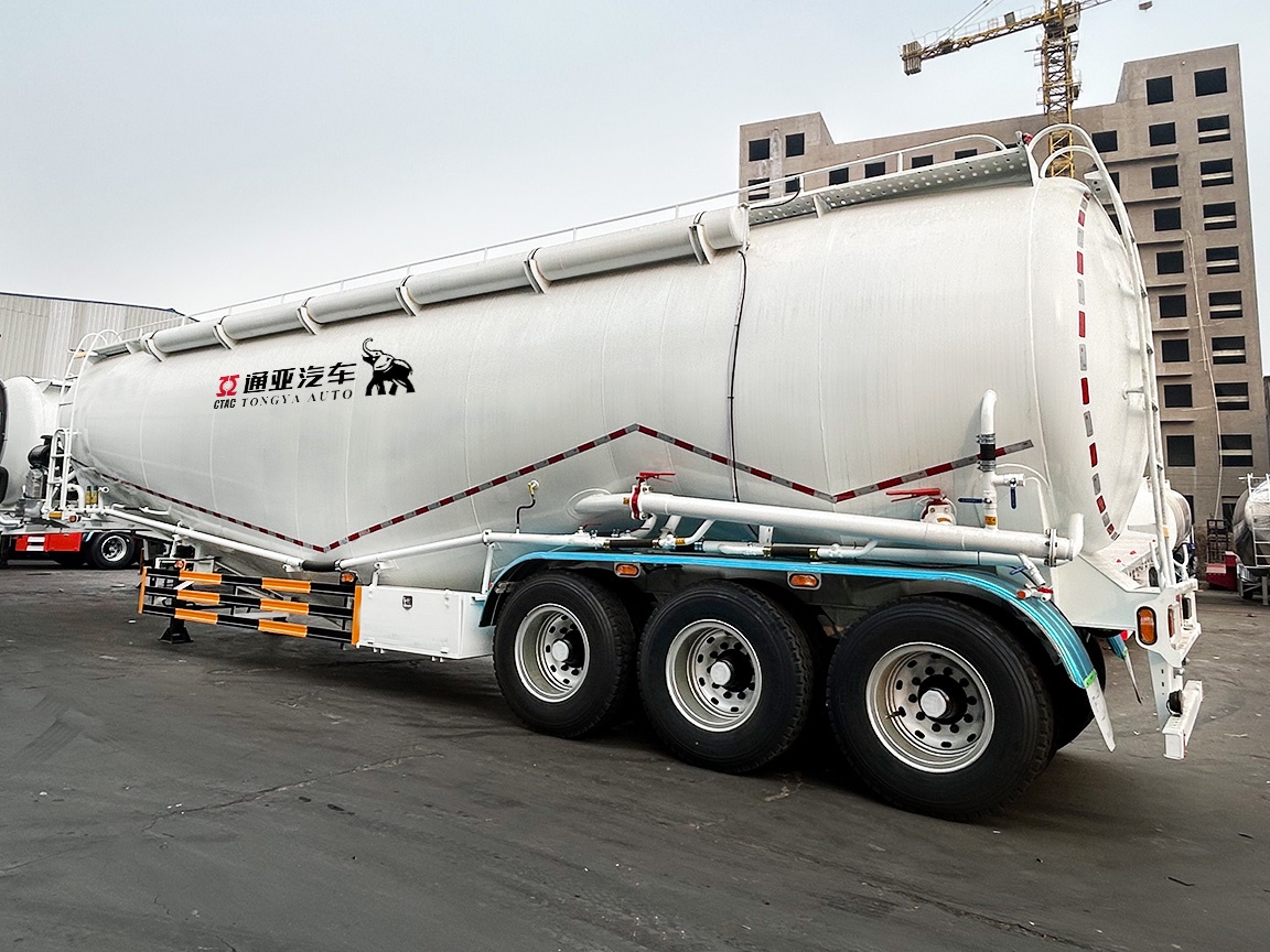  60T Powde Tanker Semi Trailer with BPW Axle