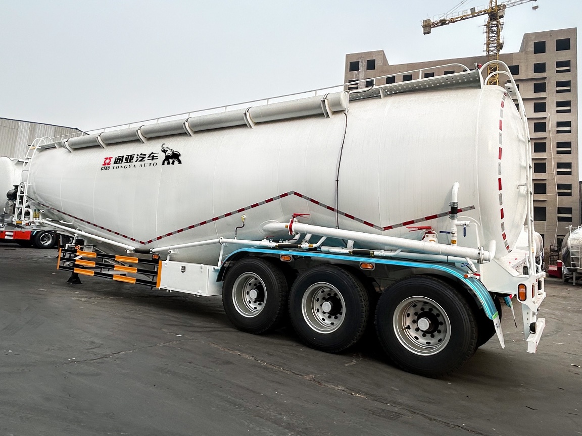  60T Powde Tanker Semi Trailer with BPW Axle