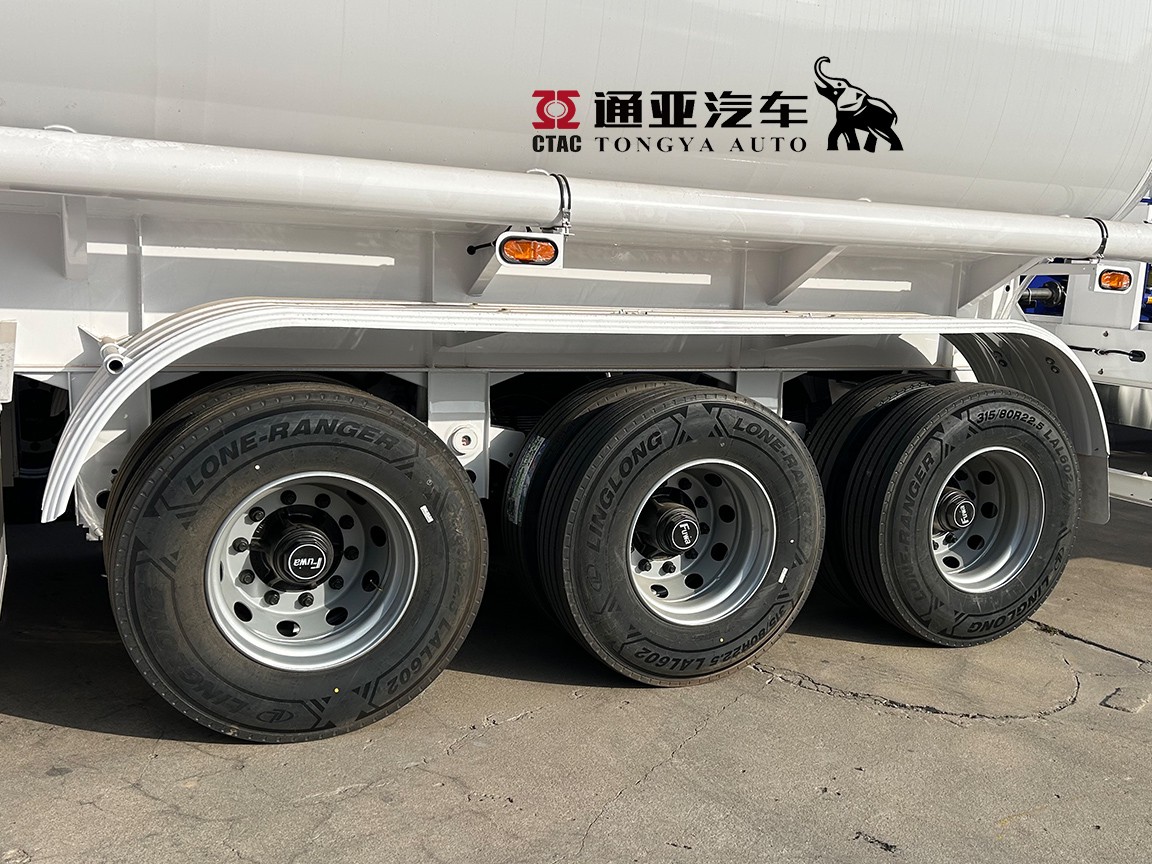 45000 Liter Fuel Tanker Semi Trailer