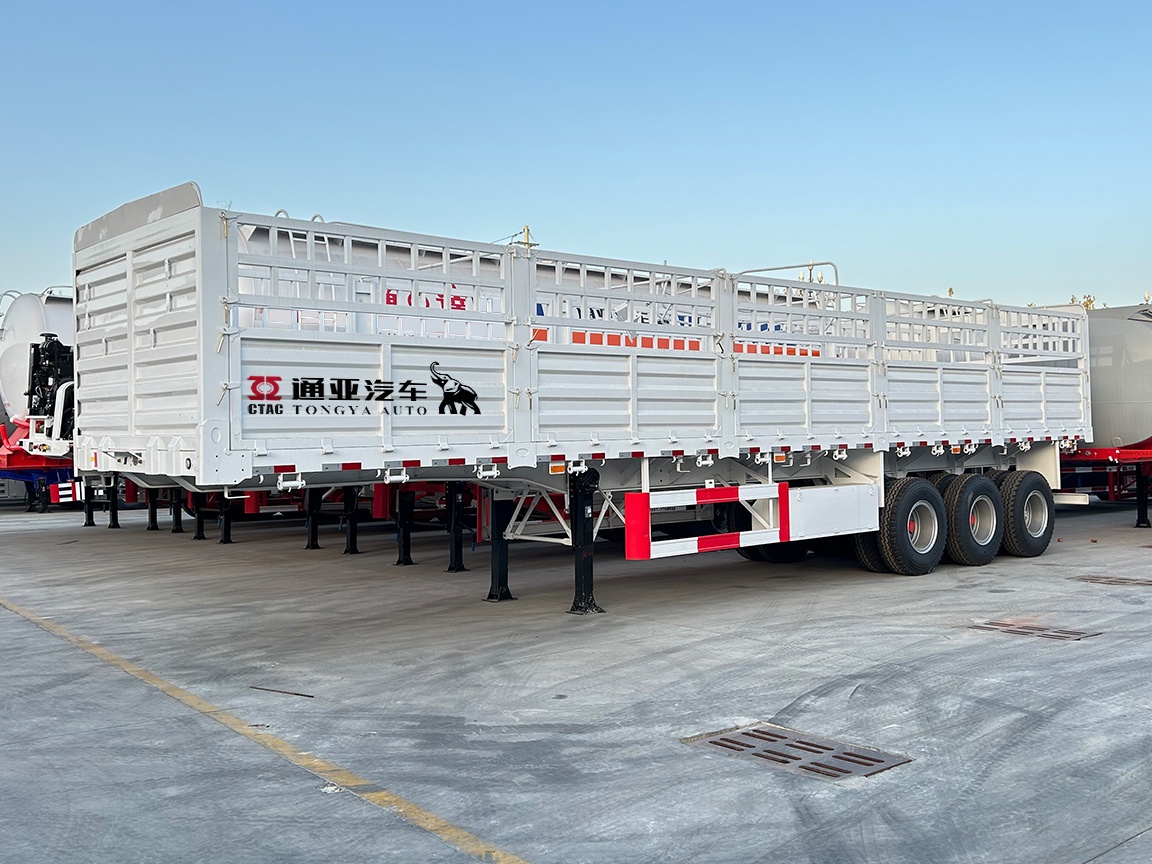 40T Bulk Cargo Transport Fence Semi Trailer