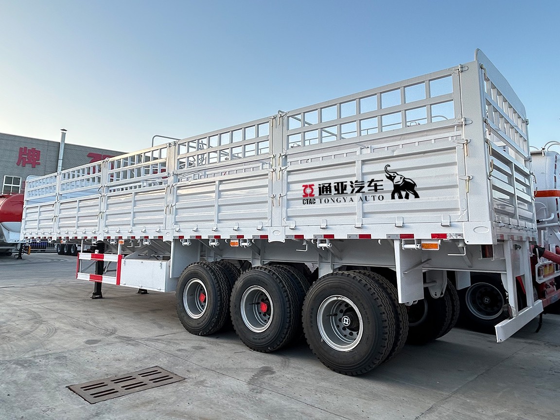 40T Bulk Cargo Transport Fence Semi Trailer