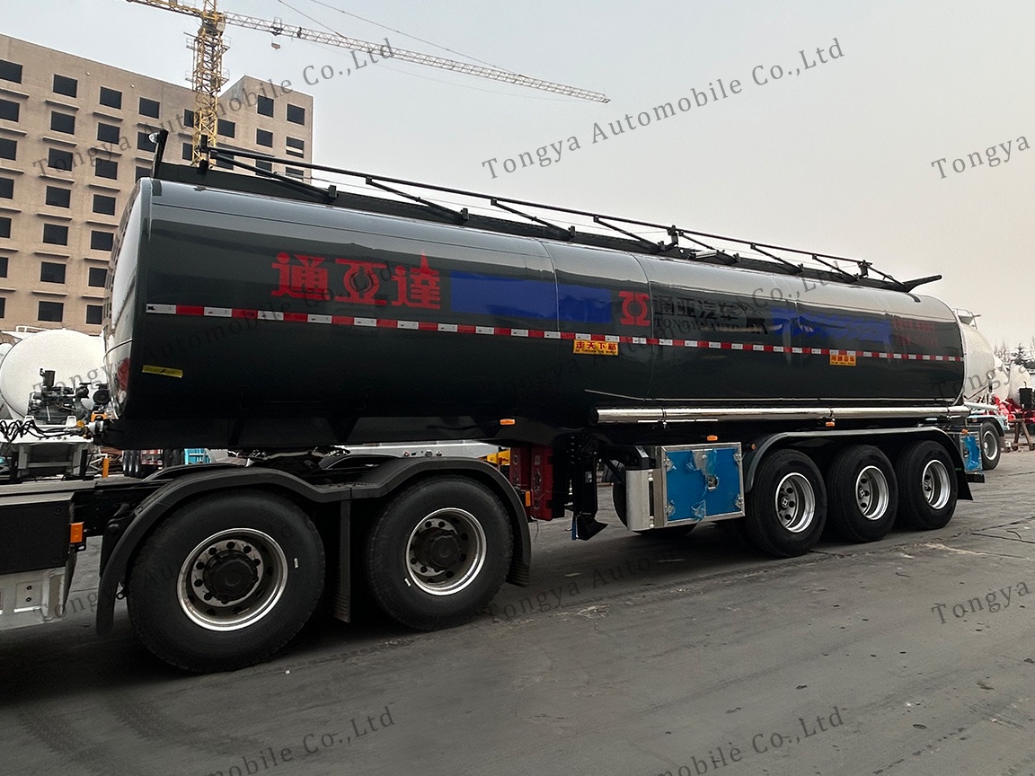 TONGYA 3 Axle Fuel Tanker Semi Trailer