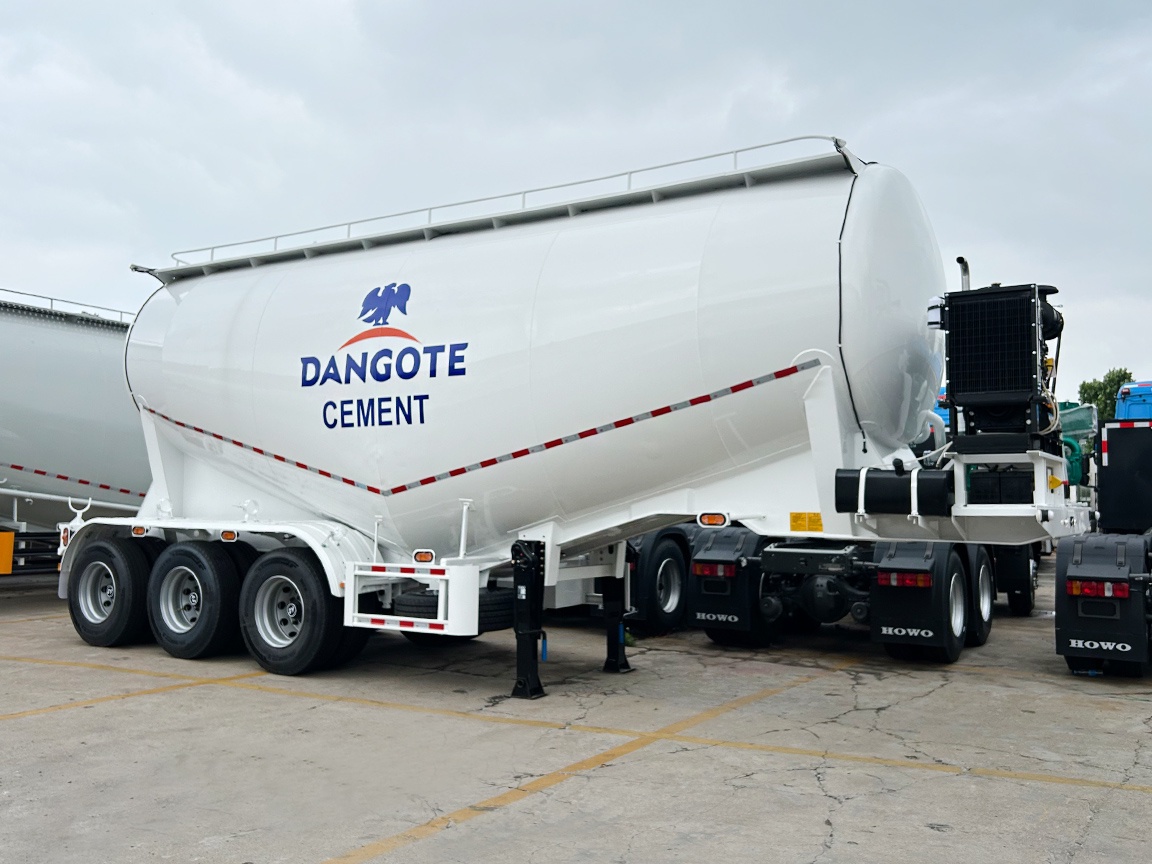 Tongya Automobile Co., Ltd. Delivers High-Performance Bulk Cement Tanker Semi Trailer for Dangote Cement Logistics Tongya Automobile Co., Ltd. Delivers High-Performance Bulk Cement Tanker Semi Trailer for Dangote Cement Logistics
