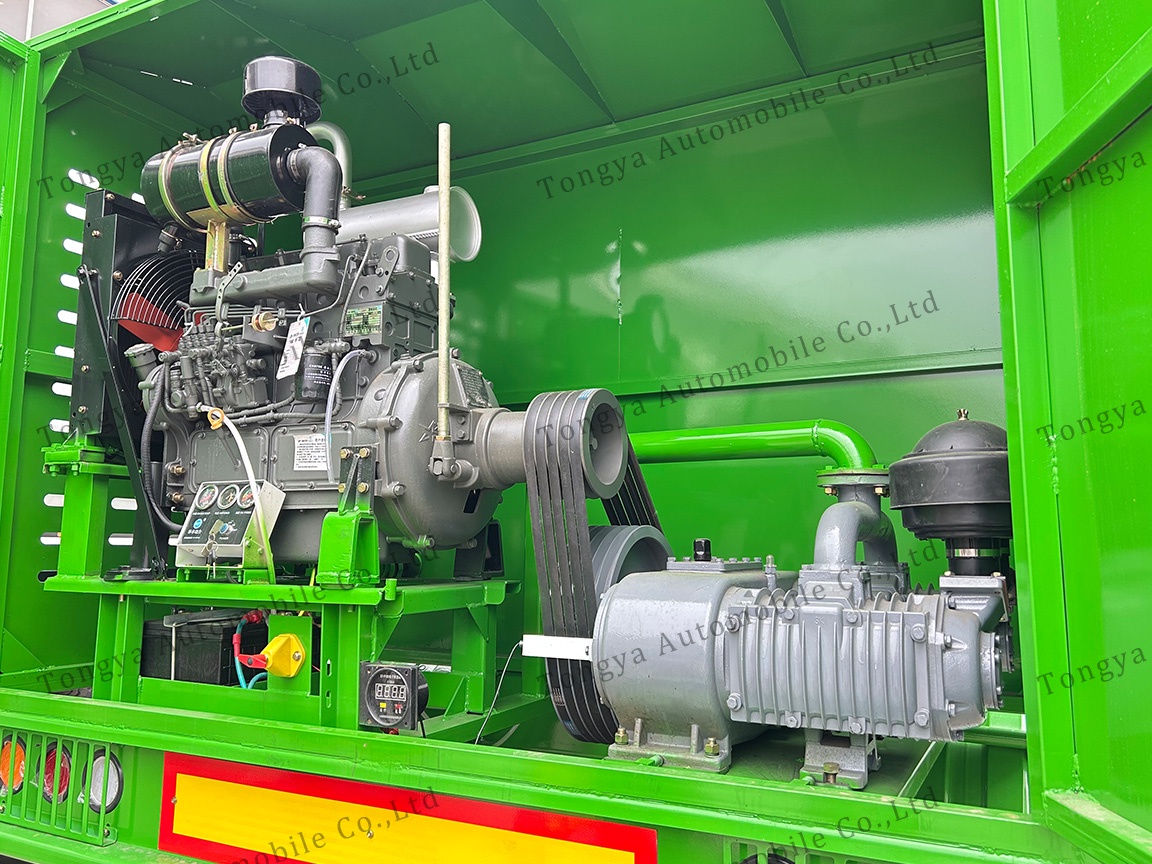 3 Axle Bulk Cement Tanker Semi Trailer