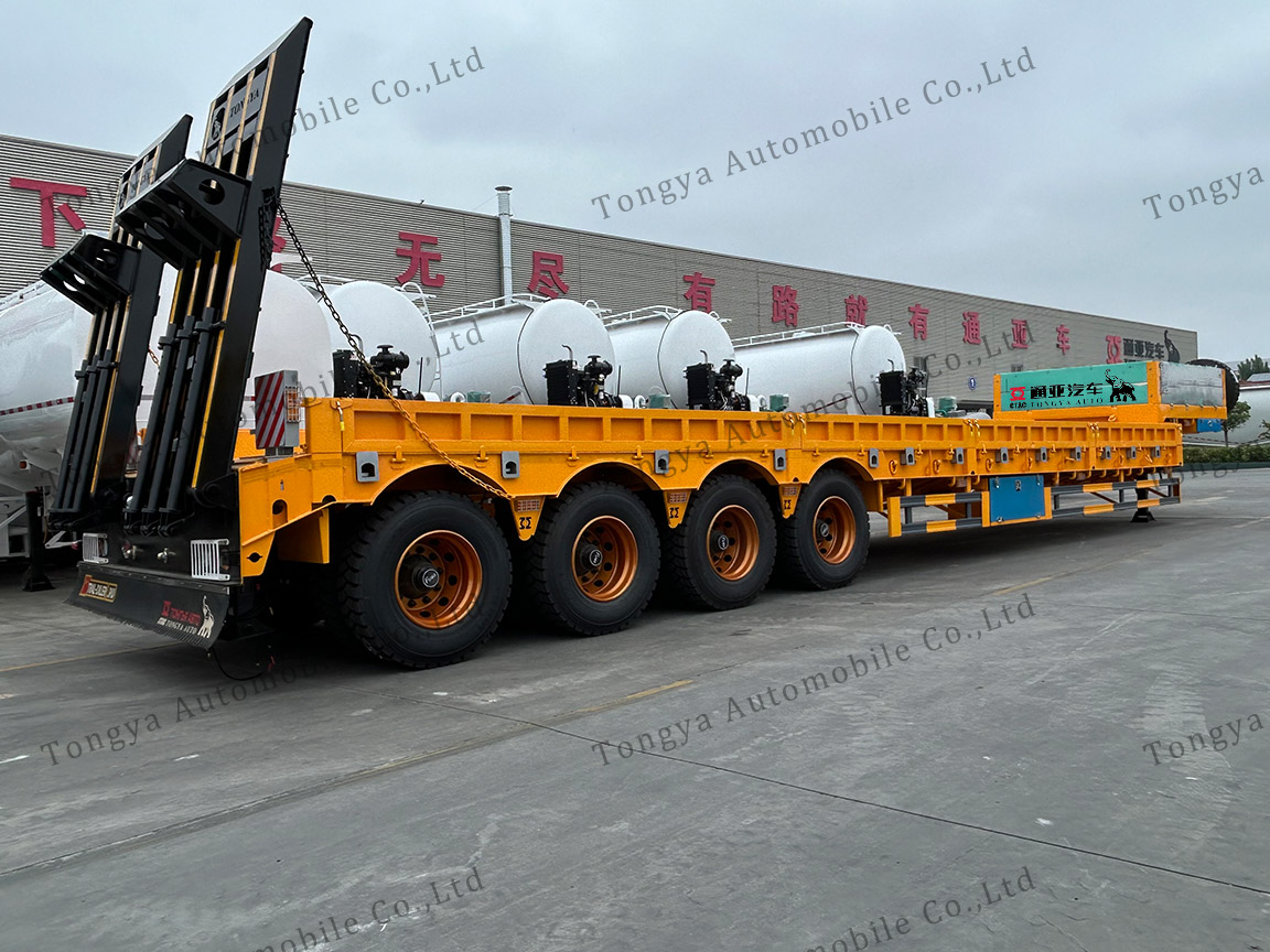 low bed semi trailer2 low bed semi trailer2