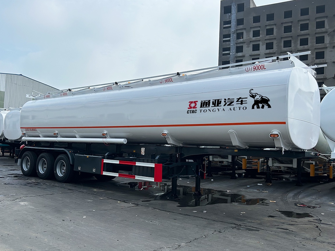 3 Axle Fuel Tanker Semi Trailer for West Africa
